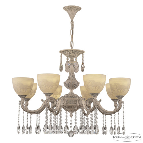 Подвесная люстра Bohemia Ivele Crystal AL78101/8/250 A WMN P1 U Horse