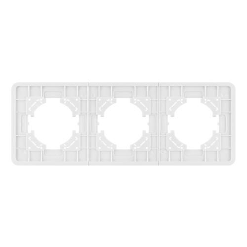 Рамка на 3 поста алюминиевая Arlight FRM-AKIRY-AL-3-SR 049728