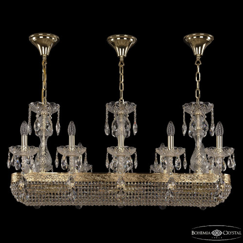 Подвесная люстра Bohemia Ivele Crystal 1452/10/195/1000 G