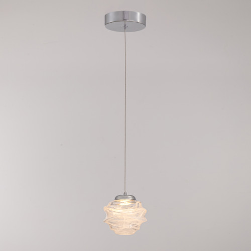 Подвесной светильник Delight Collection MD25030003-1A chrome/clear Подвесной светильник Delight Collection MD25030003-1A chrome/clear