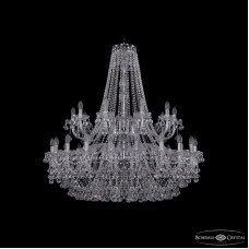 Подвесная люстра Bohemia Ivele Crystal 1409/20+10/400/2d Ni