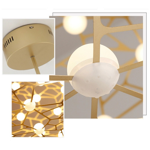 Подвесная люстра DeLight Collection 9922P/S gold