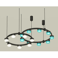 Комплект подвесного светильника Ambrella Light Techno Ring XR92091300 (A9209x2, C9242, C9238, N8488, N8480)