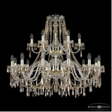 Подвесная люстра Bohemia Ivele Crystal 1403/12+6/360/2d G R721