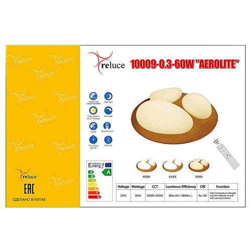 Потолочная люстра Reluce 10009-0.3-60W AEROLITE