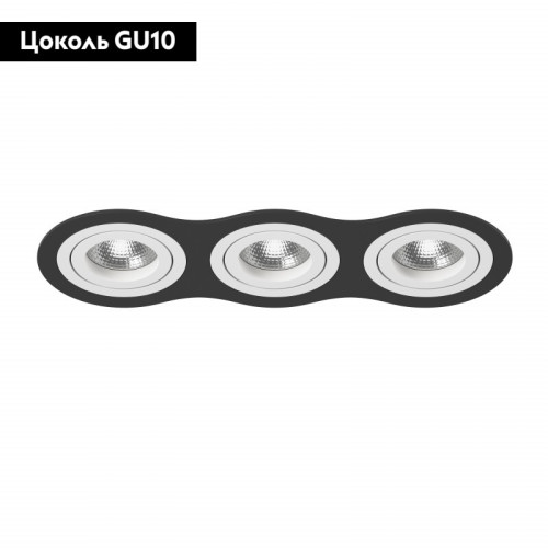 Встраиваемый светильник Lightstar INTERO 16 i637060606 (217637+217606+217606+217606)