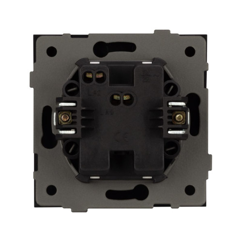 Механизм выключателя одноклавишный непроходной Arlight SWT-TENDO-MK01-PL-BK (230V, 10A) 054035 Механизм выключателя одноклавишный непроходной Arlight SWT-TENDO-MK01-PL-BK (230V, 10A) 054035