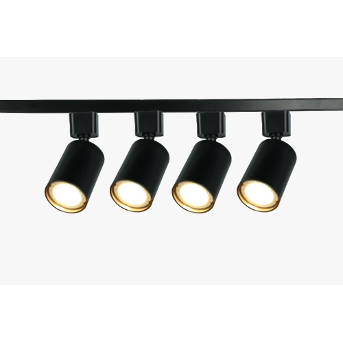 Трековый однофазный светильник (4 шт.) Эра TR70-SET4-GU10-BK Б0063956