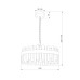 Подвесная люстра Bogates Sparkle 417/1 a067818