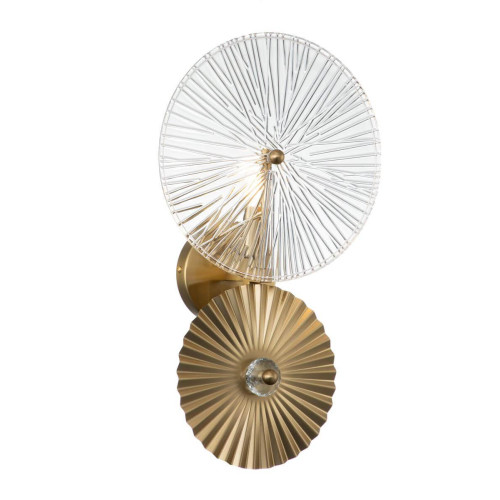 Настенный светильник Indigo Miele 12021/B/1W Brass V000023
