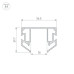 Профиль-держатель Arlight MAG-STRETCH-25-2000 (5LN) 056188