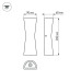 Настенный светильник Arlight LGD-Wall-Tub-J2B-12W Warm White 021934