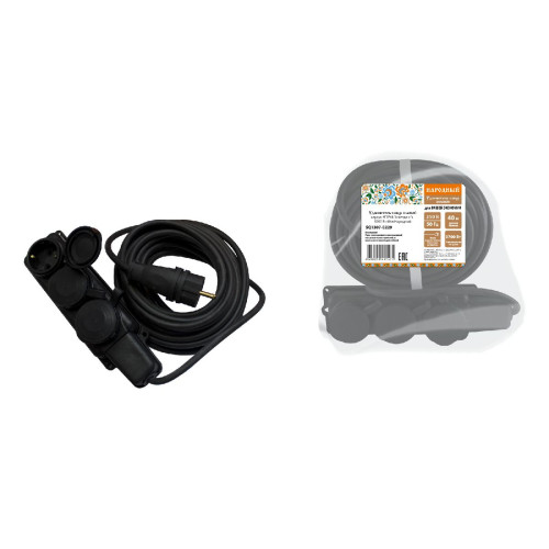 Удлинитель-шнур силовой TDM Electric SQ1307-0229