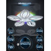 Потолочная люстра Seven Fires Arain SF5044/6C-WT-RGB