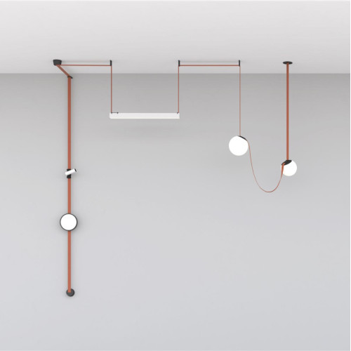 Трековый однофазный светильник Denkirs Belty linear DK5576-WH