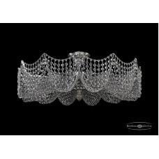 Люстра на штанге Bohemia Ivele Crystal 77181/67 Ni
