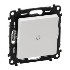 Выключатель одноклавишный Legrand Valena Life 10A 250V с подсветкой белый 752410