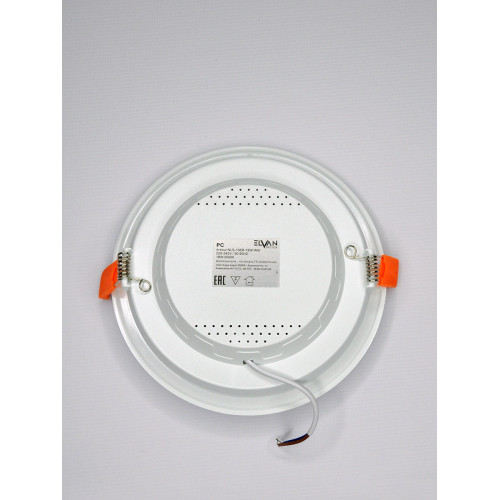 Встраиваемый светильник Elvan VLS-106R-18W-WW-Wh