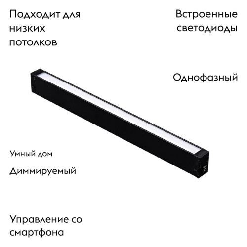 Трековый магнитный светильник Aployt Magnetic track 220 APL.0201.01.18