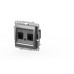 Розетка компьютерная двухместная ( Cat 6) ELBI Zena Vega 609-011000-248