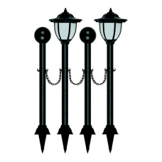 Светильник на солнечных батареях (UL-00003132) Uniel Фонари USL-S-181/PT720 Lantern Set02