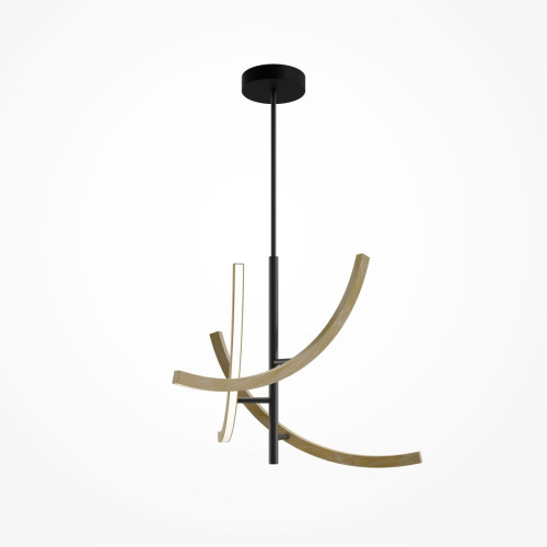 Подвесной светильник Maytoni Wabi MOD428PL-L27BK