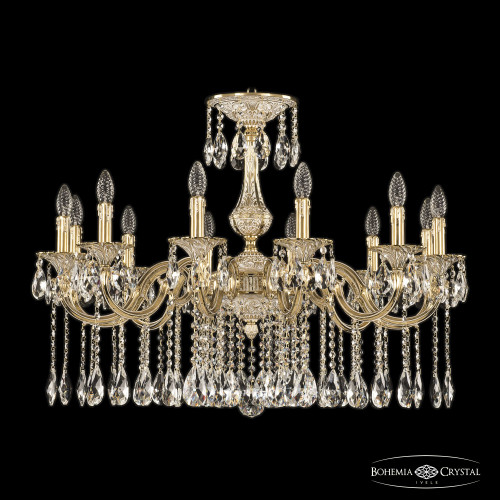 Подвесная люстра Bohemia Ivele Crystal Verona 72101/12/300 A GW