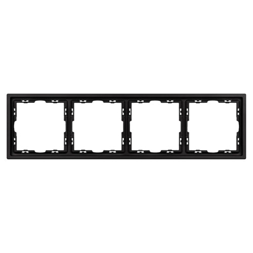 Рамка пластиковая Arlight FRM-NOBE-SFPL-4-BK 054224 Рамка пластиковая Arlight FRM-NOBE-SFPL-4-BK 054224