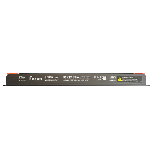 Трансформатор для светодиодной ленты с диммированием Feron LB006 100W 24V IP20 52129