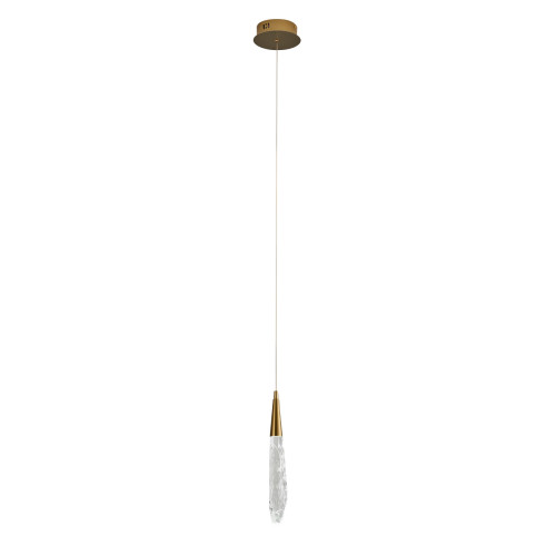 Подвесной светильник Delight Collection OD2438-1 gold/clear