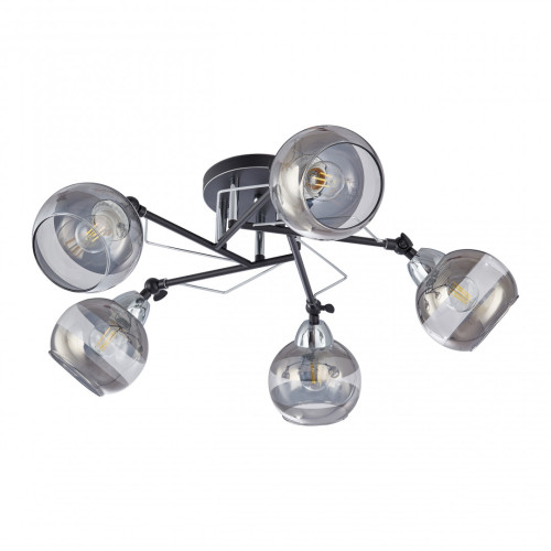 Потолочная люстра Arte Milano Amalfi 323685/5B BK+CR