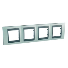 Рамка 4-постовая вертикальная Schneider Electric Unica Top MGU66.008.294