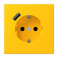 Розетка 2K+З USB Typ A Jung LC1520-18A263