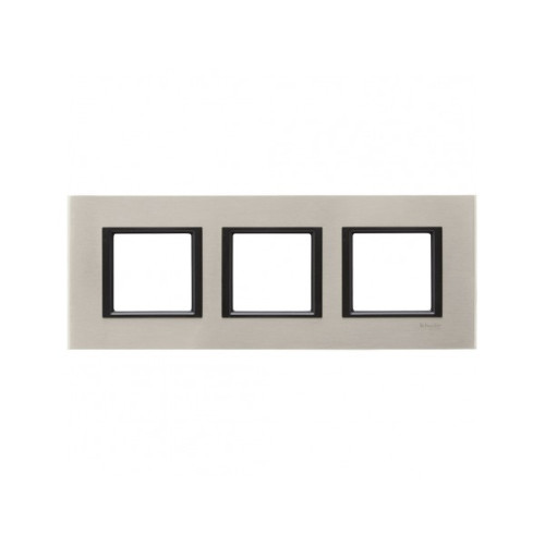 Рамка 3-постовая Schneider Electric Unica Class MGU68.006.7A2