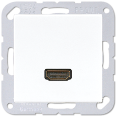 Розетка HDMI Jung MAA1112WW