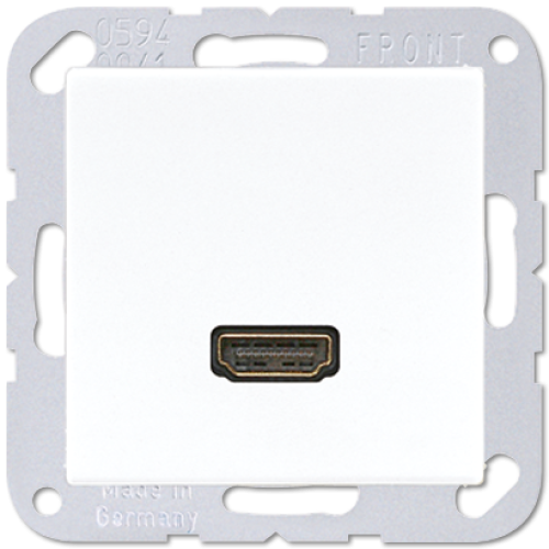 Розетка HDMI Jung MAA1112WW