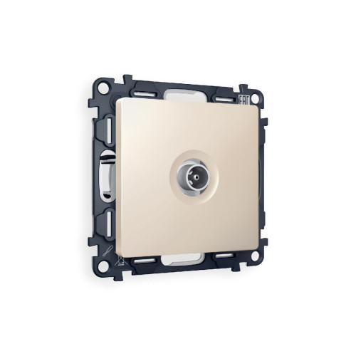 Комплект механизма TV розетки оконечной 50-870 MHz 1dB Ambrella Volt Alfa MA333010