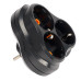 Разветвитель сетевой 3-местный Stekker 250V 16A ABS ADP16-23-21 50682