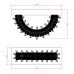 Настенный светильник Delight Collection MD-012 MD-0120B-wall chrome
