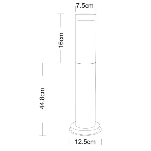 Уличный светильник Arte Lamp 68 A3158PA-1SS