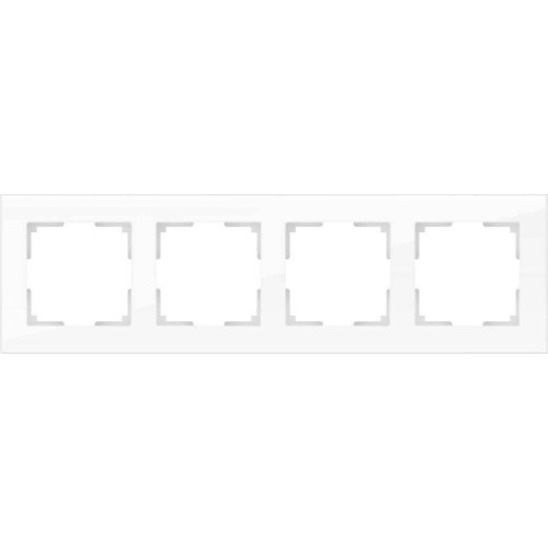 Рамка Werkel Favorit на 4 поста белый WL01-Frame-04 4690389061233