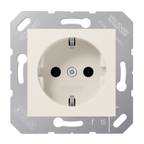 Розетка Schuko с защитой от детей Jung CD5120BFKI