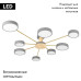 Потолочная люстра Loft IT Sunrise 10316/8 Grey