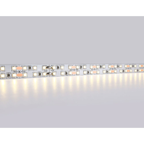 Светодиодная лента двухрядная Ambrella Light LED Strip 12В 2835 24Вт/м 3000K 5м IP20 GS1701