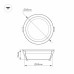 Мебельный светильник Arlight LTM-R60WH-Frost 3W White 110deg
