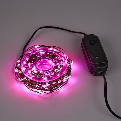 Гирлянда Роса Uniel ULD-S2000-200/DGA PINK IP20 DEW UL-00012081