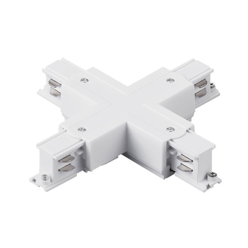 Соединение крестовое с подводом питания к треку 5040xx-(F)/(R) Lightstar Quattro 504146-FR
