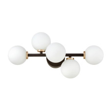 Настенный светильник Lumina Deco Marsiada LDW 6033-5 BK+F.GD