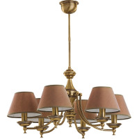 Люстра на штанге Kutek San Marino Lampshade SAN-ZW-6(P/A)CR