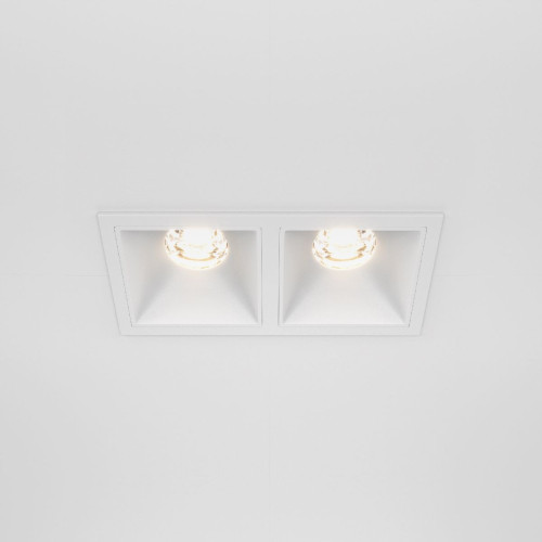 Встраиваемый светильник Maytoni Technical Alfa LED DL043-02-10W3K-SQ-W